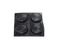 Xjdzineq 4 Pieces Tablet/Notebook Stands Small Round Rubber Feet Keyboard Corner Pad Anti-Slip Silicone Stand Keyboard Foot Pads