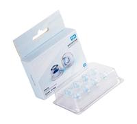 Xjdzineq 4Pairs HiFi Sound Silicone Ear Tips for NICEHCK C04 in Ear Monitors with Hollow Acoustic Design and Non Slip Structure Earphone Replacement Cushions