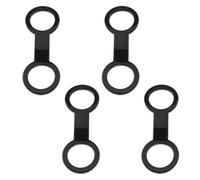 Xjdzineq 4Pcs Silicone Snorkels Strap Keeper Retainer Clip Keeper Breathing Tube Scubas Diving Holder Easy Use Diving Holder Retainer Clip