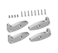 Xjdzineq 7075 Aluminum Suspension Upgrades Set Heavy Duty Rock Crawling Adjust Suitable for 1/30 Scale SCX30 Models Crawlerbot Execution Parts