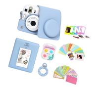 Xjdzineq Album Lens Frame Bundle for Model 13 Camera, Blue | Crossbody Case Clear Shell Decor Carry Travel Storage Display Package