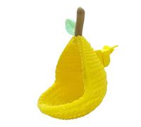 Xjdzineq Autumn and Winter Plush Nest Small and Media-Sized Parrots Plush Thick Cold Insulation Warm Budgies Hanging Nest Bird House Small Birds Safe Shelter