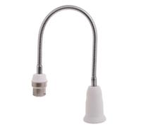 Xjdzineq B22 to E27 Extended Lamp Holder Adapter 360 Degree Rotatable Light Bulb Socket Converter for Various LED Light Adjustable Lamp Socket