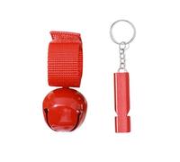 Xjdzineq Camping Alarm Bear Bells with Whistles Bear Hanging Bells Hiking Accessory for Protections Warning Outdoor Safe