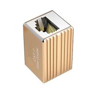 Xjdzineq Cat7 Shielded RJ45 Coupler 10Gbps Ethernet Extender High-Speed Connector for Office/Data Centers & Stable Ethernet Coupler