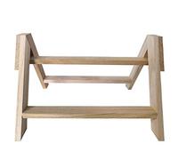 Xjdzineq Chicken Perch Wood Stand for Pet Hens Large Bird Roosting Handmade Wooden Tripod Stand Standing Perch