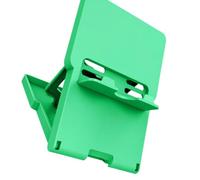 Xjdzineq Compact Screen Stand with Fold Flat ABS Build, Green | Tabletop Console Rest for NS 2 Dorm Rooms, Hotel Viewing, Daily Carry