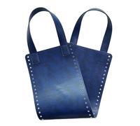 Xjdzineq Crochet Bag Making Accessories PU Leather Bottom Handles Crafting Tool for Women Handwove Handbag Projects PU Leather Making Accessories