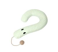 Xjdzineq Curved Pet Aid Question Marks Cats Small Pillow Winter Pet Pillow Question Marks Shape Neck Protector Sleep Gentle Comfort