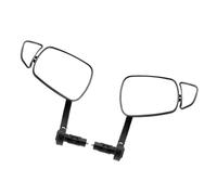 Xjdzineq Durability Bike Reflectors Regulable Viewing Angles Handlebars Bicycles Rear View Rearviews for Various Cycling Styles Wide Angles Cycling Handlebars Rear View Rearviews