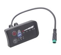 Xjdzineq Electric Bike Speedometers Scooters Motor Meter Display Bicycles Accessories for Commuting and Leisures Cycling Bicycles Computer Accessory