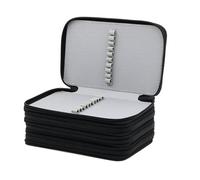 Xjdzineq Large Capacity 4 Layer Multiple Compartment Organizers Bag for Pen Pencil and Offices Accessory Oxford Fabric Materials School Essential Pouches