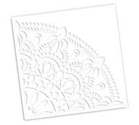 Xjdzineq Lure Stencil Template with Intricately Pattern Painting Template for Baits Painting and Craft Projects Fish Baits Hollow