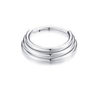 Xjdzineq Modern Nose Rings for Individualistic Styles with Comfortable Wear Multiple Layer Bells Designs Daily Casual Use Stylish Nose Accessory