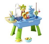 Xjdzineq Multi Functional Toddler Water Play Table for Indoor Outdoor Learning and Games Learning Through Play Dolls