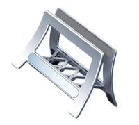 Xjdzineq Multiple Angled Notebook Computer Vertical Stand with Enhances Airflows Cooling Design for Work Study Entertainment NonSlip Silicone Pad
