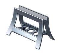 Xjdzineq Multiple Angled Notebook Computer Vertical Stand with Enhances Airflows Cooling Design for Work Study Entertainment NonSlip Silicone Pad