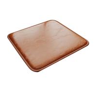 Xjdzineq Multipurpose Square Stool Cushion Thick PU Leather Surfaces Easy Cleaning Surfaces for Various Furniture Easy Cleaning Square Seat Pad