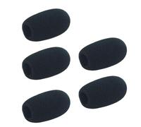 Xjdzineq Pack of 5 Microphone Sponges Covers Advanced Winds Foam Reduction Durability Design for Panel Discussions Speech Systems Microphone Windscreen Foam Filter