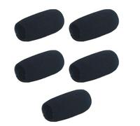 Xjdzineq Pack of 5 Microphone Sponges Covers Advanced Winds Foam Reduction Durability Design for Panel Discussions Speech Systems Microphone Windscreen Foam Filter