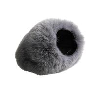 Xjdzineq Podcasting Essential Furry Microphone Cover Condenser Microphone Windscreen Noise Cancelling Protector for Studio Sound Condenser Miccrophone Windshield