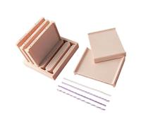 Xjdzineq Portable Polylactic Acid Clay Roller with Adjustable Thickness Control for Art Craft Projects Up to 5mm Crafting Thickness Drum