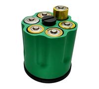 Xjdzineq Practical D Battery Storage Case with 6Slot Rotating Box Perfect for Travel and Home Space Saving Storage D Battery Box