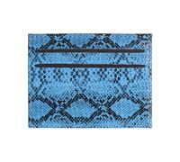 Xjdzineq Practical PU Leather Card Holder Snake Pattern Multi Slot Organized Compact Storage Case for Daily Essential Fashionable Snake Design Case