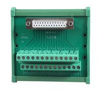 Xjdzineq Rails Styles D SUB 9/D15/D25/D37/D50/D62/D78 Connector Terminals Adapter Block for Easy Installation and Movement D SUB Terminals Connector