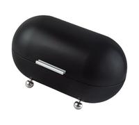 Xjdzineq Retro Bread Keeper Boxes in 4 Color Protects Food From Dusts and on Countertops Storage Container Metal Bread Container