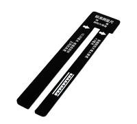 Xjdzineq Standard Table Tennis Umpire Ruler Table Tennis Net Measuring Ruler for Measuring the Net Height and Thickness of Rubber Standard Umpire