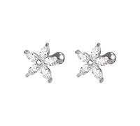 Xjdzineq Stylish 316L Stainless Steel Body Jewelry with Modern Geometric Shape Eye Catching Studs for Trendy Fashion Accessories Geometric Body Jewelry