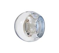 Xjdzineq Stylish Desk Top Vase Featuring Full View Panel and Protective Inner Layer for Added Elegant Desktop Reflection Vase with Rounded Design