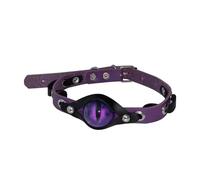 Xjdzineq Stylish Gothic Choker Necklace with Devil Eye Designs Suitable for Music Festivals and Gatherings Parties Ornament Punk Styles Jewelry
