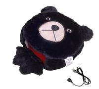 Xjdzineq Thermal Mousepad with Detachable Ergonomic Wrist for Cold Weather Home Setups Winter Ready Heated Desk Pad Featuring Plushie USB-Powered Warming Desk Mat with Adjustable Fleece Wrist Cushion