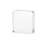 Xjdzineq Transparent Seal Stamp Block Acrylic Handle Blocks for Scrapbooking Clea Clear Stamp Blocks for Card Making