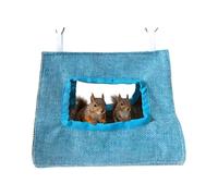 Xjdzineq Triangle Shape Bird Nest for Parrots with Ventilation Holes Parrots Hammock and Tent Ideal for Summers Use Summers Bird Resting Spots