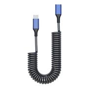 Xjdzineq Type C Extension Cable USB C Male to Female Connector with 60W Charging & Speed Data for Mobile Devices Gaming Comfort Charging Wire