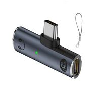 Xjdzineq USB C to 3.5mm Headphone Port Adapter Auxiliary Converter with Right Angles Designs Suitable for Travel Easy Carry & Use USB C to Headphone Port