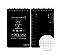 Xjdzineq Waterproof Notepad Write in the Rain Notebook Stone Paper Pocket All-Weather Memos Notebook