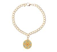 XJEIVJIC Chinese Year Pet Necklace Metal Longevity Lock Pendant Charm for Cats Dogs Collar Jewelry Elegant Design for and Celebrations