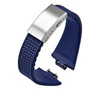 XJEIVJIC Fluoro Rubber Strap，For PRX Series Super Player 35mm 40mm Women Men FKM Quick Release Folding Buckle Watch Band 11mm 12mm