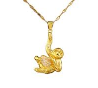 XJEIVJIC JZWCHQ Monkey Necklace For Women And Men, Animal Monkey Necklaces, Monkey Cage Pendant, Monkey Charm, Monkey Necklace For Girls, Monkey King Pendant