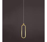XJEIVJIC MI-NI Copper Chandelier LED Three-Tone Light Modern Light Luxury - Art Decoration Pendant Light Bedroom Bedside Porch Single Head Long Line Ceiling Hanging Lamp Adjustable,for Kitchens