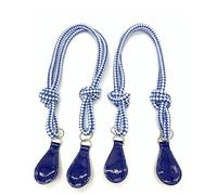 XJHHS 1 Pair 65 CM Stripe Rope Handles for Obag, PU/Hemp Replacement, Craft O Bag Handles Rope for Bag Making, Durable Accessories