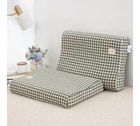 XJHWD 1 Pair Soft Cotton Pillowcases, Comfortable Covers for Memory Foam, Latex Pillows, Ideal for Home, Hotel, Hospital Sleep Comfort,Ash 30x50cm pillowcase, 2pcs