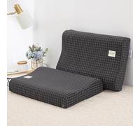 XJHWD 1Pc Cotton Pillowcases, Comfortable Covers for Memory Foam Pillows, Pillow Case for Latex Pillows, Soft for Home, Hotel, Hospital,pink plaid 30x50cm pillowcase, 1pc