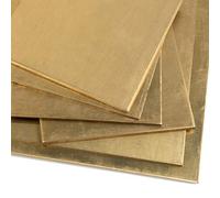 XJJDCB 1pcs H62 Brass Sheet, Metal Sheet for DIY and Crafts - Thickness 1mm, 1.2mm,1 * 200 * 300mm