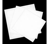 XJJDCB 96% Alumina Ceramic Plate, Large Size Al2O3 Insulation Substrate, High Thermal Conductivity Corundum Sheet for High-Power Electronics, Industrial Heat Sink & Laboratory,100×100×3mm 2 Pcs