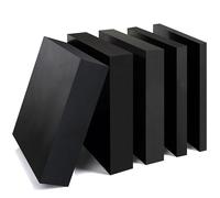 XJJDCB Anti-Vibration Rubber Pads 200x100mm - Shock Absorbing Thick Mat for Compressor, Industrial Machine, Heavy Equipment, Workbench, Pump Base, 3-100mm Thick,45mm
